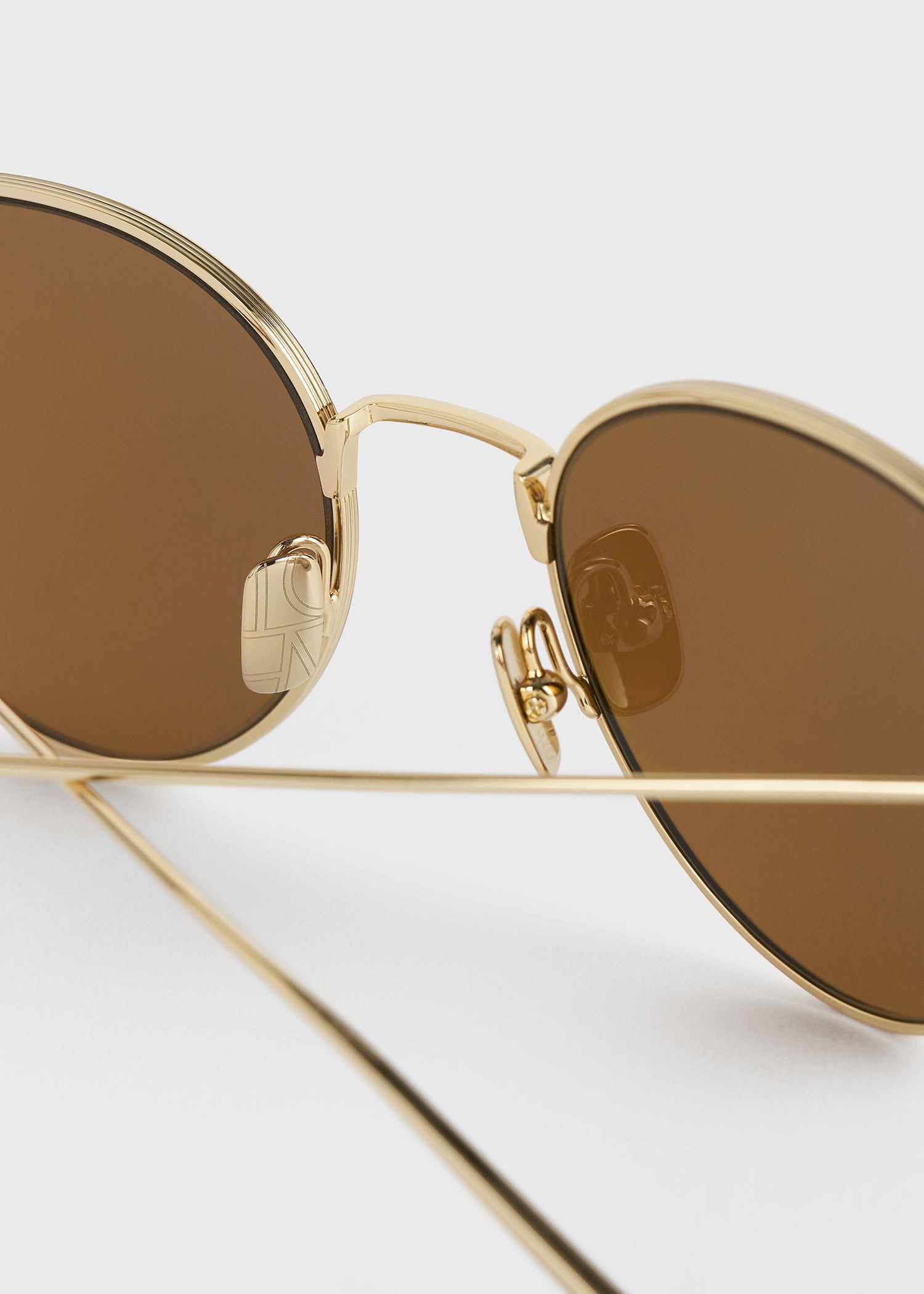 The Rounds sunglasses gold - 4