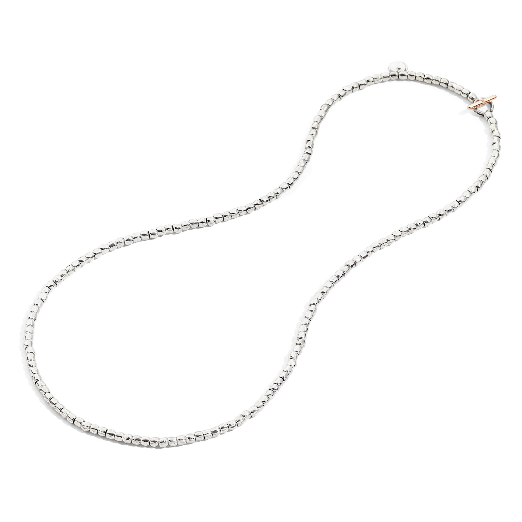 SILVER MINI GRANELLI NECKLACE - 2