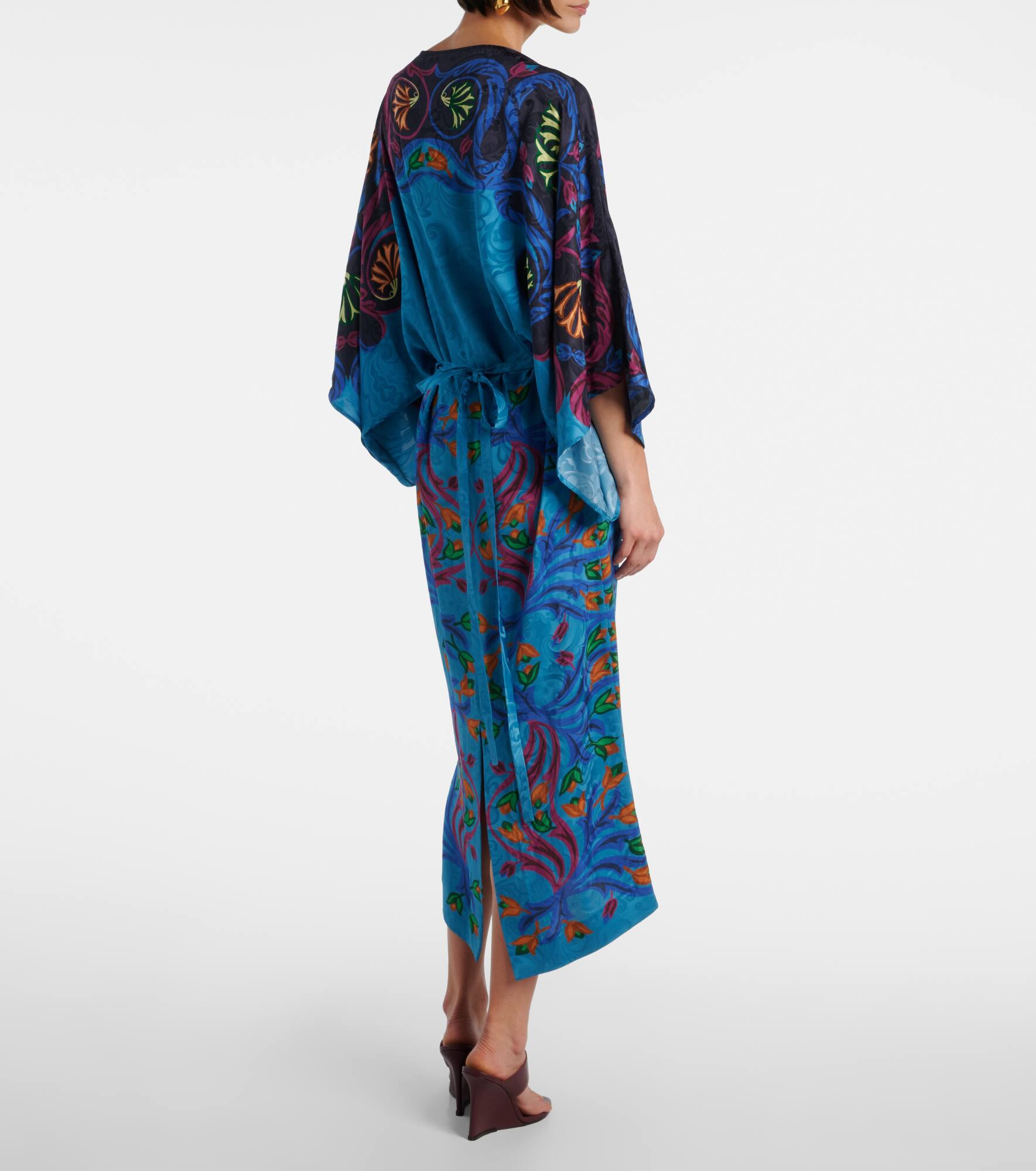 Printed midi dress - 3