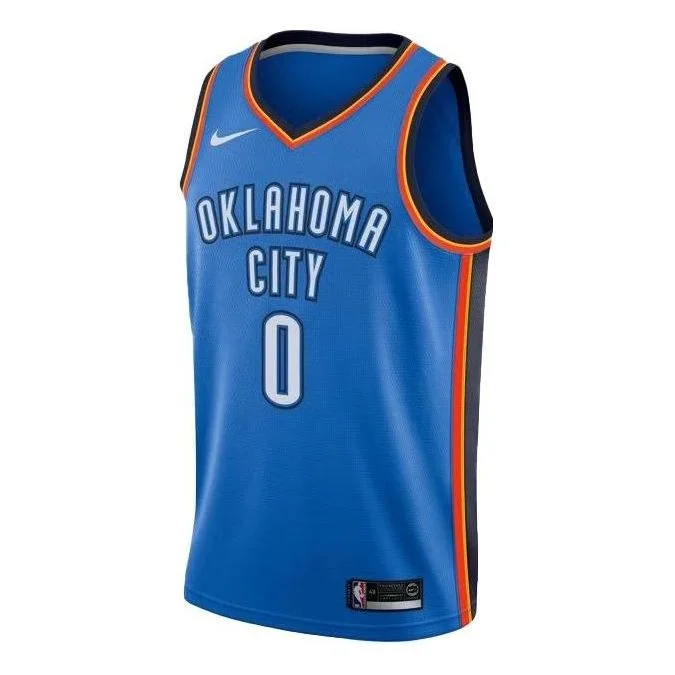 Nike x NBA Oklahoma City Thunder Jerseys 'Russell Westbrook 0' AV2680-404 - 1