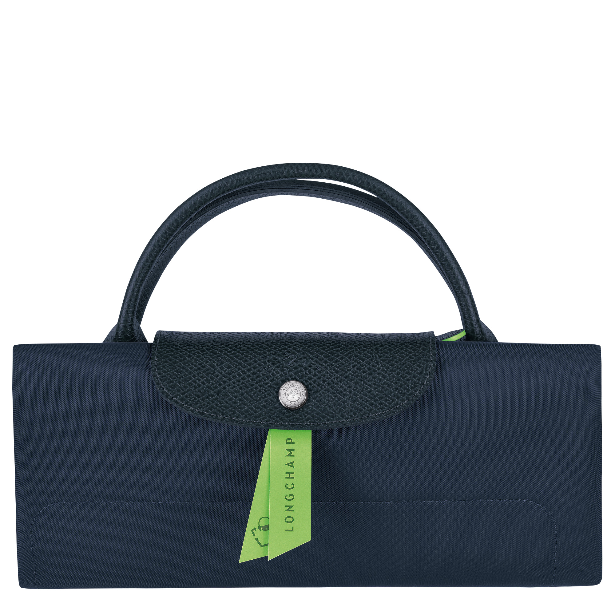 Le Pliage Green M Travel bag Navy - Recycled canvas - 5