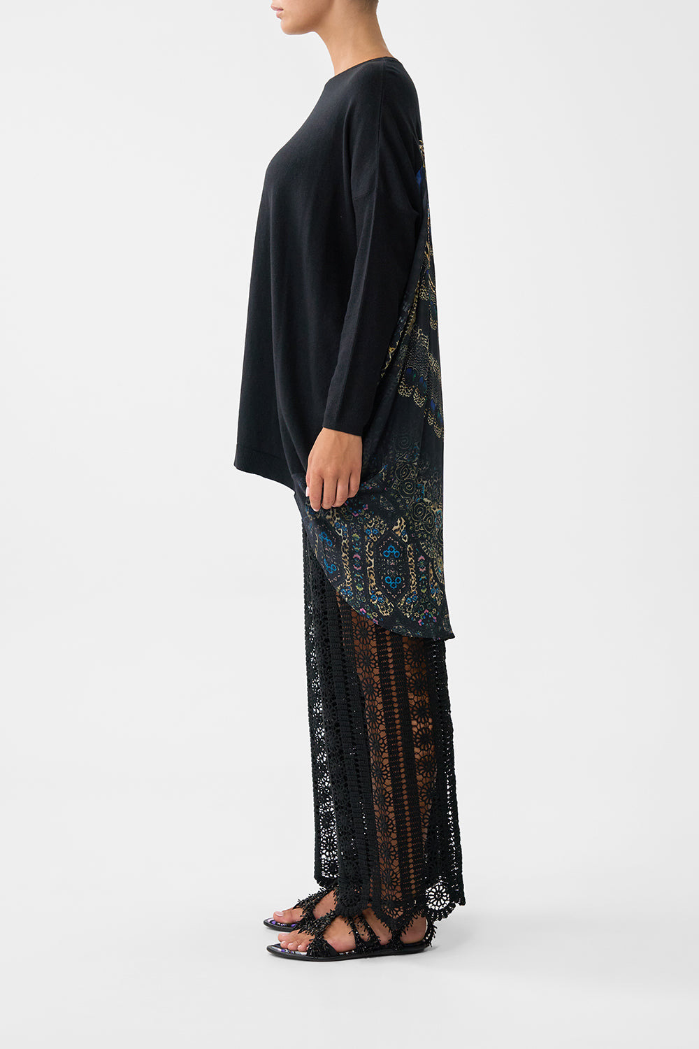 LONG SLEEVE JUMPER WITH PRINT BACK - 4