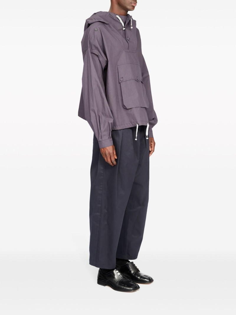 coated cotton hoodie 3