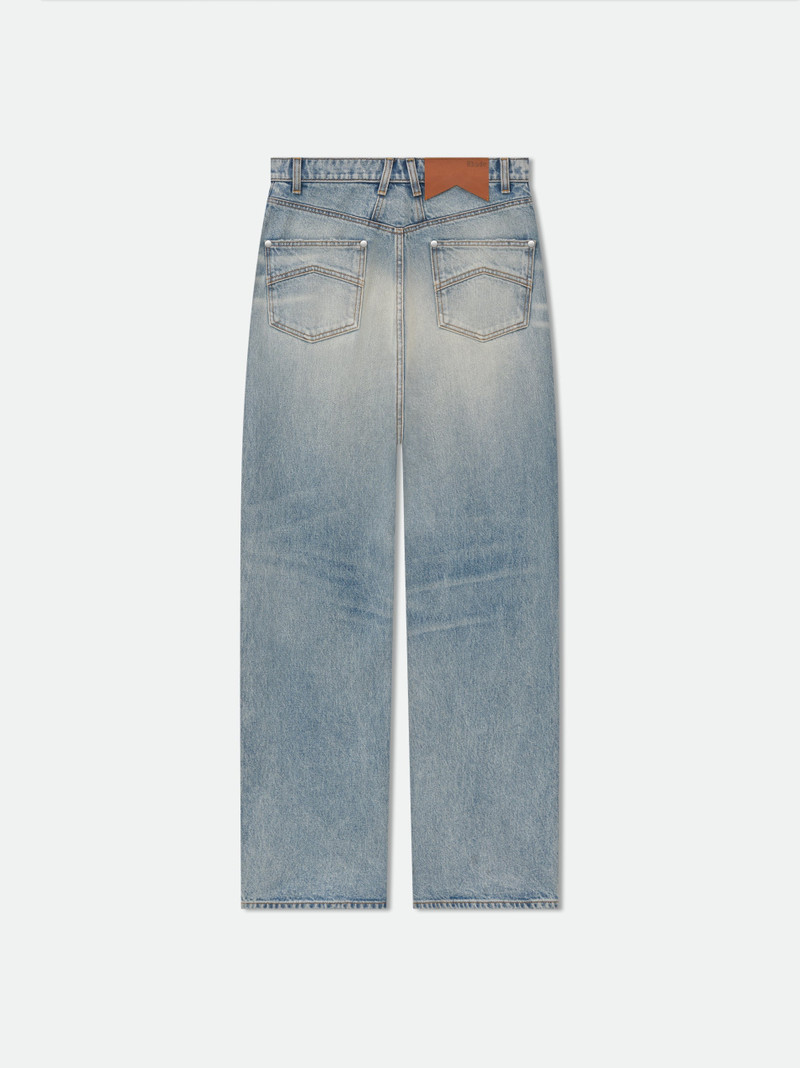 Rhude WIDE LEG TRAXEDO DENIM outlook