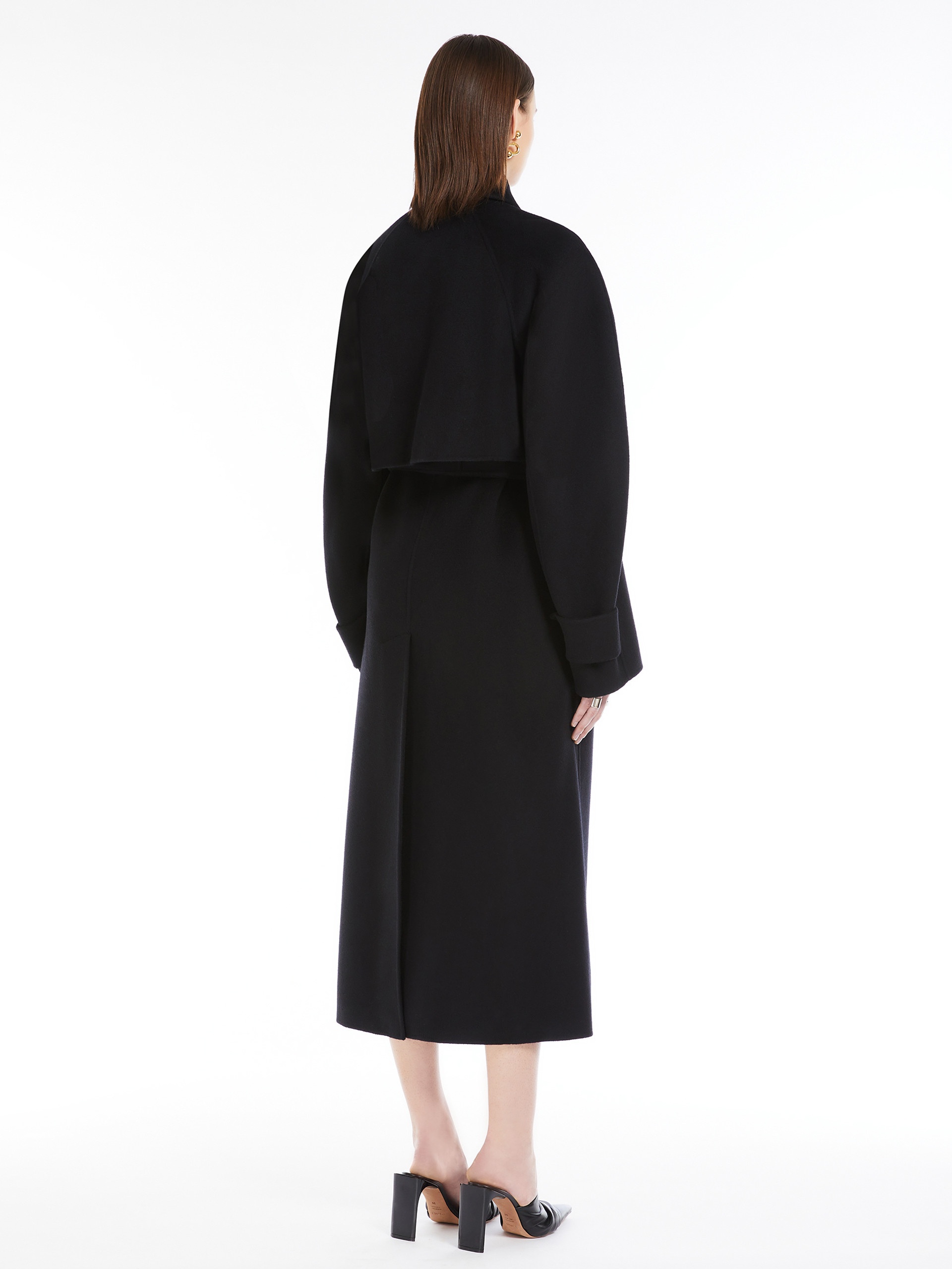 AZZORRE Cashmere blend wrap coat - 4