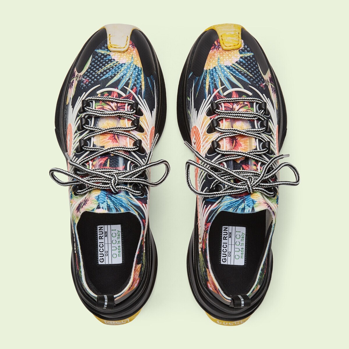 Men's Gucci Run floral sneaker - 5