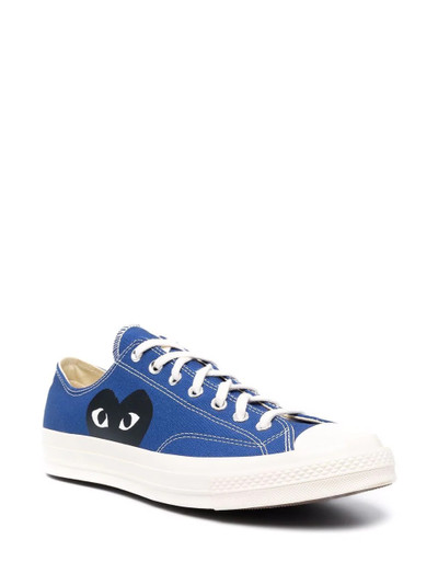 Comme des Garçons PLAY side logo-print sneakers outlook