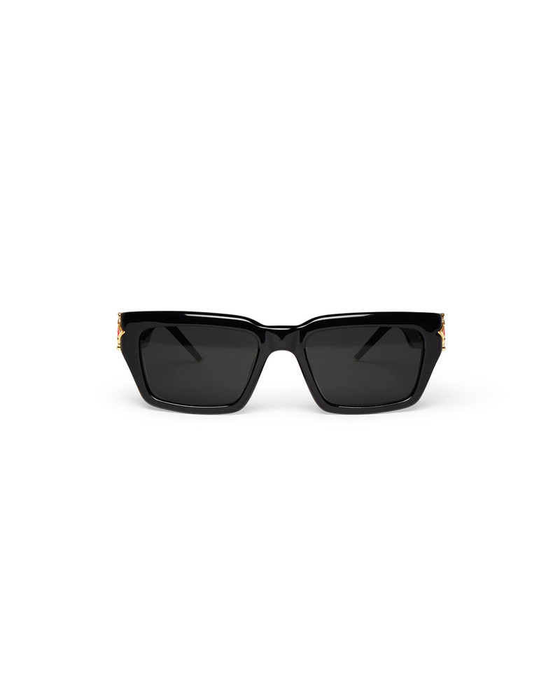 CASABLANCA Black The Square Metope Sunglasses | Casablanca Paris outlook