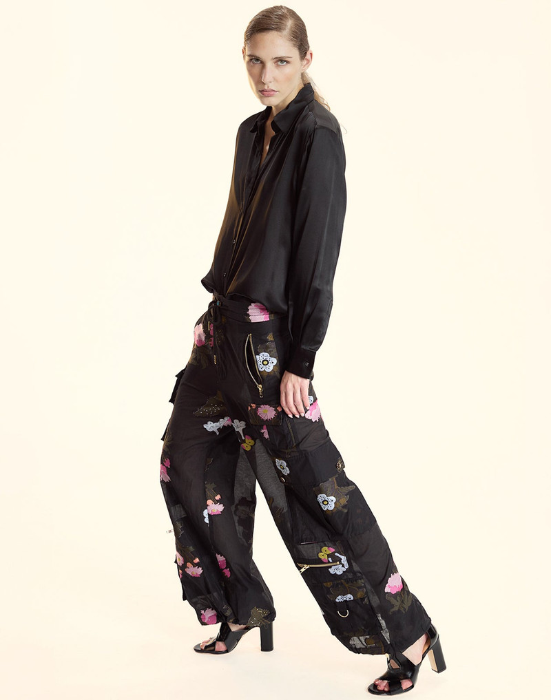CYNTHIA ROWLEY Fil Coupe Cargo Pants outlook