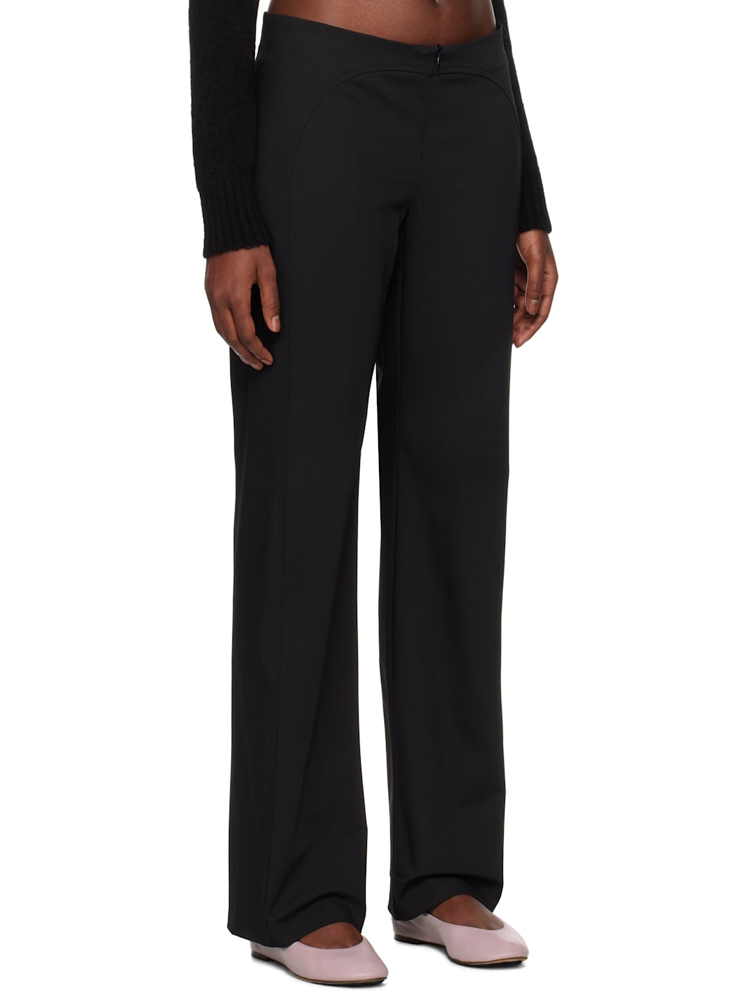 Black Iris Trousers - 2