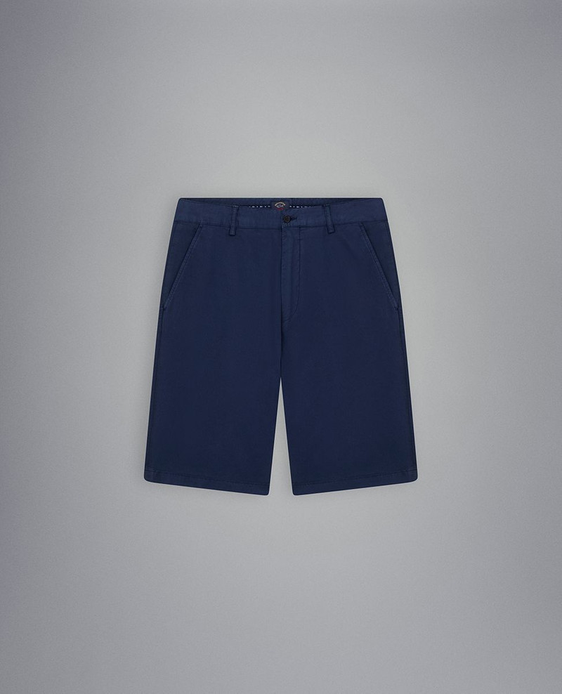 Stretch organic cotton bermuda 1