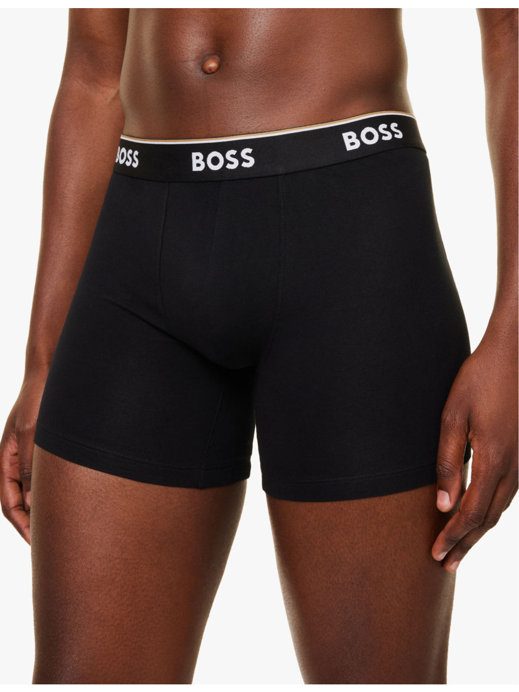 Branded waistband stretch-cotton boxer briefs - 4
