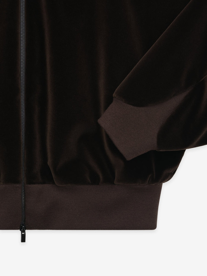 Cotton Velvet Track Jacket 3