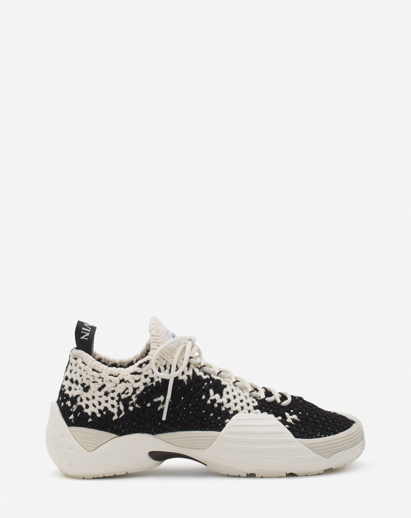 COTTON FLASH-KNIT SNEAKERS BY LANVIN 1