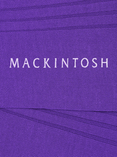 Mackintosh PURPLE FIL D'ECOSSE 5X3 RIBBED SOCKS outlook