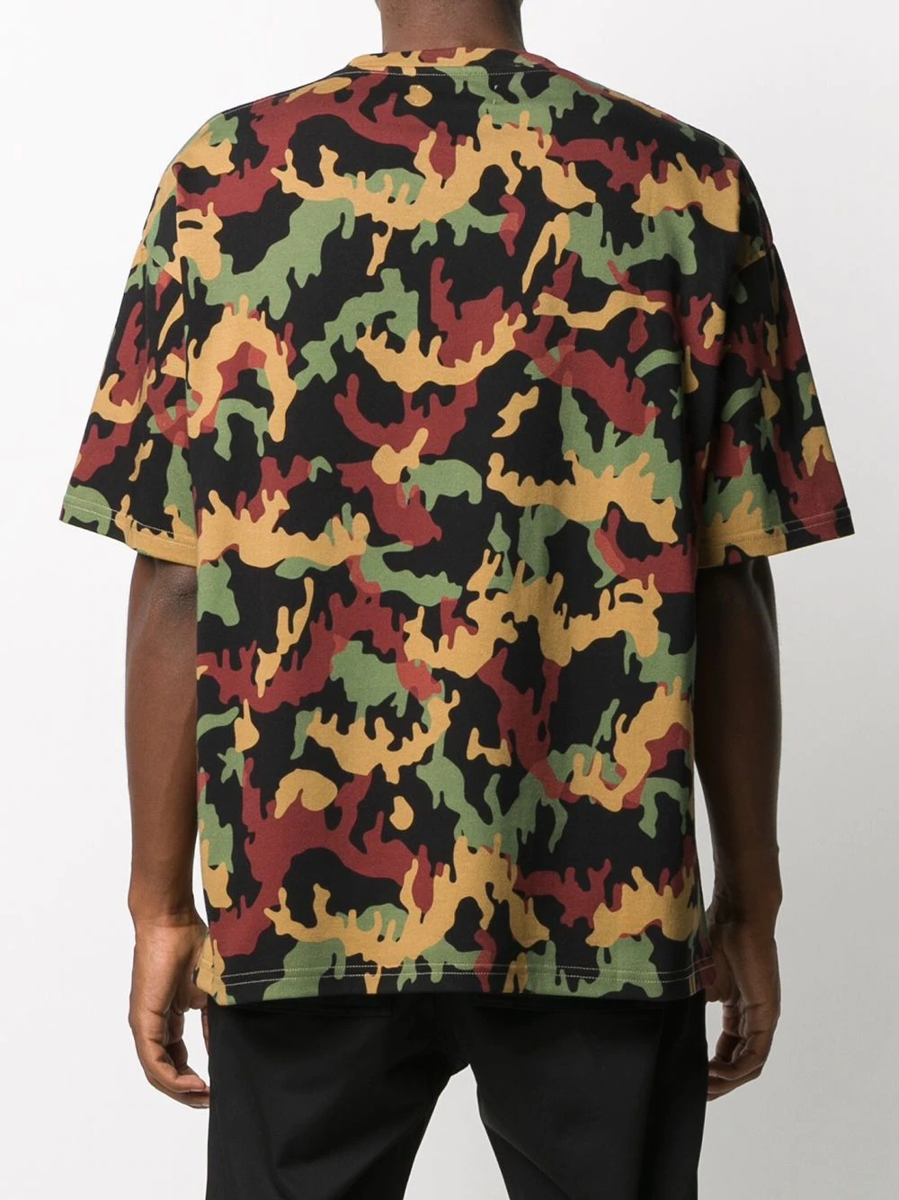 camouflage print T-shirt - 4