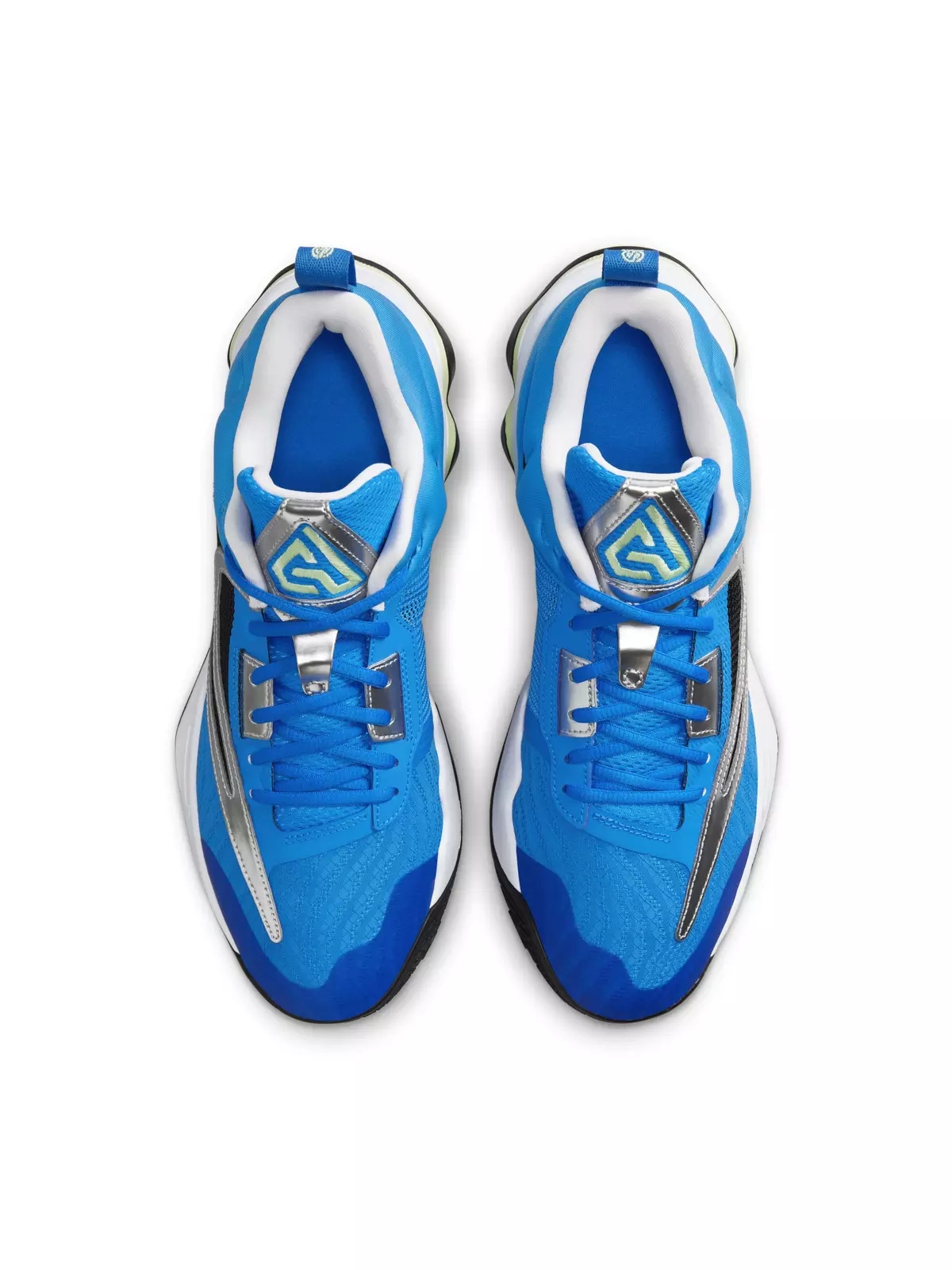 Giannis Immortality 3 "Photo Blue/Barely Volt/White/Black" Men's Basketball Shoe - 4