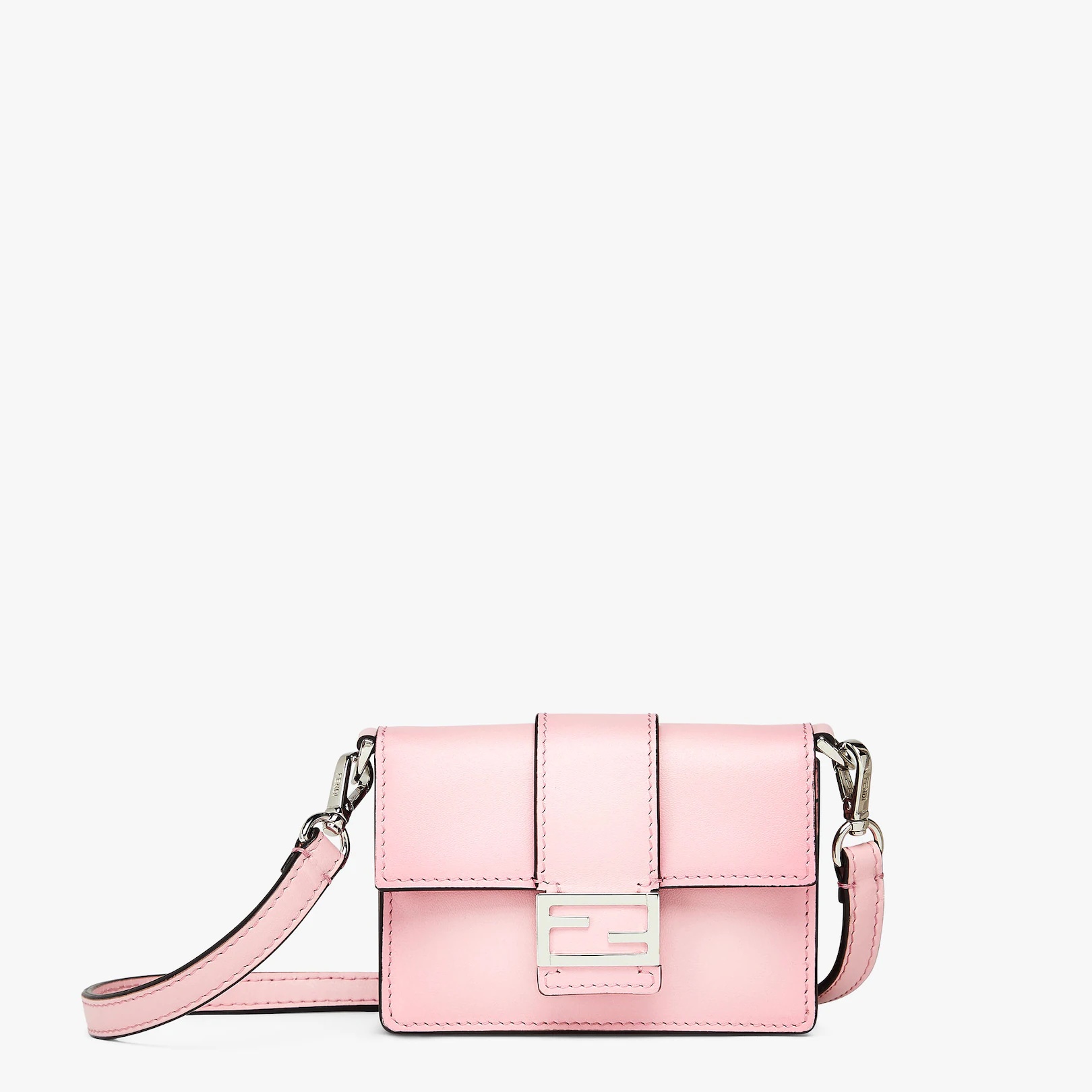 Pink leather bag - 1