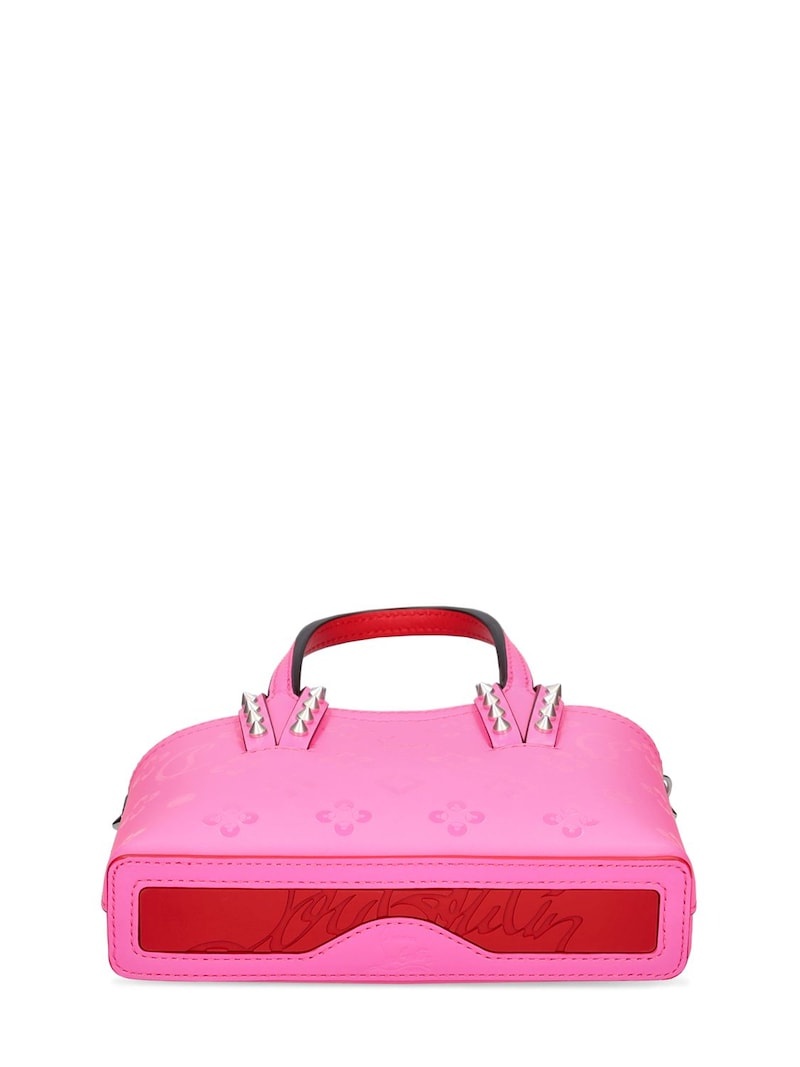 Nano Cabata leather top handle bag - 6