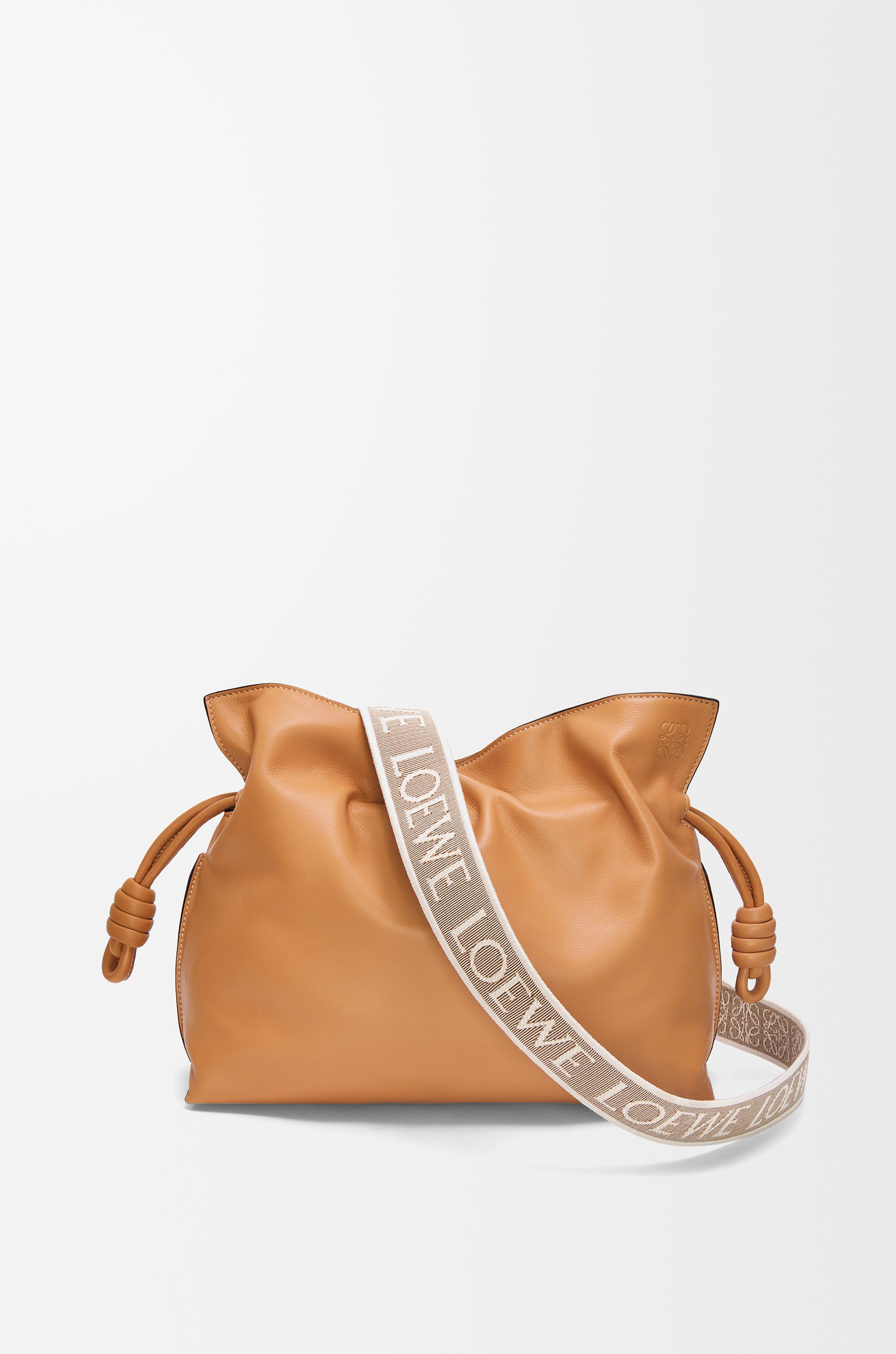 Anagram strap in jacquard and calfskin - 3