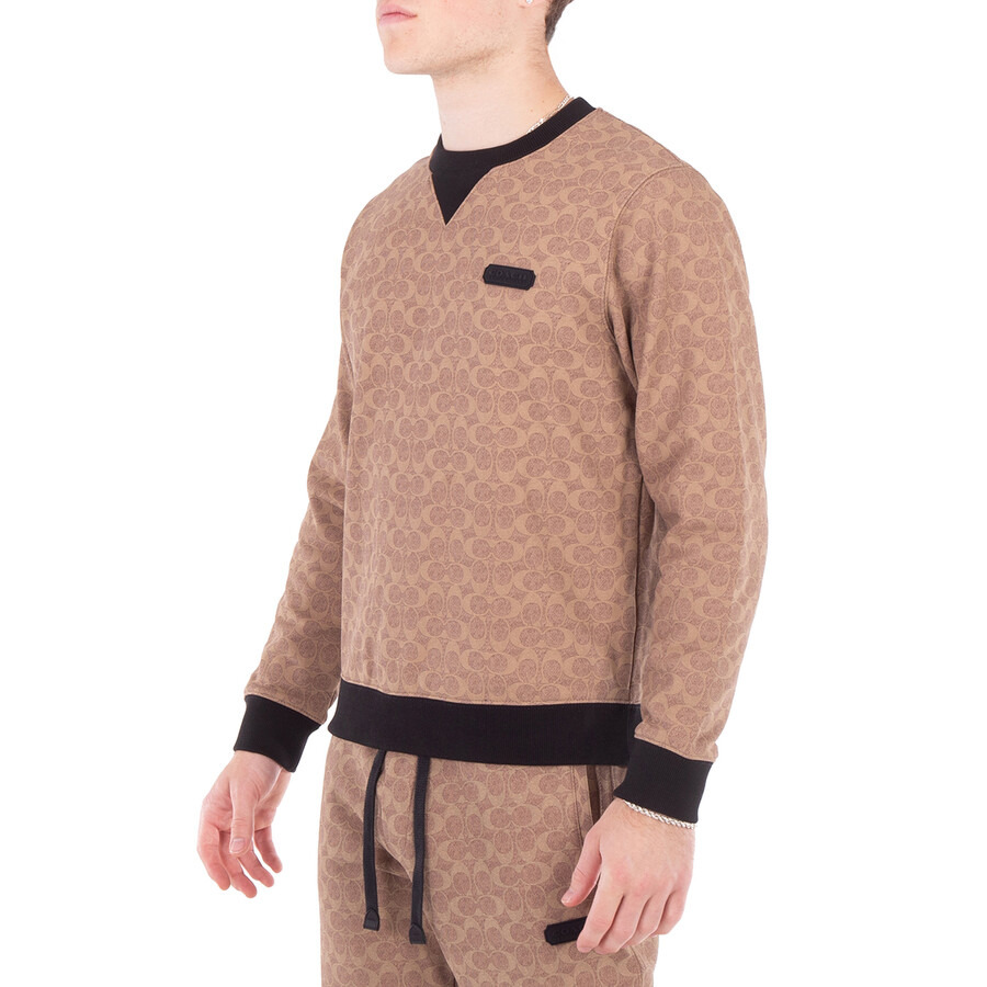 Coach Essential Crewneck Sweatshirt In Signature - 4