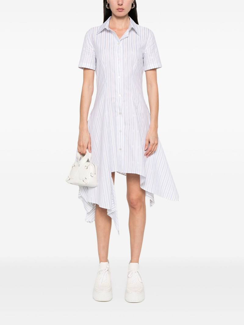 Alexander McQueen striped shirt dress outlook