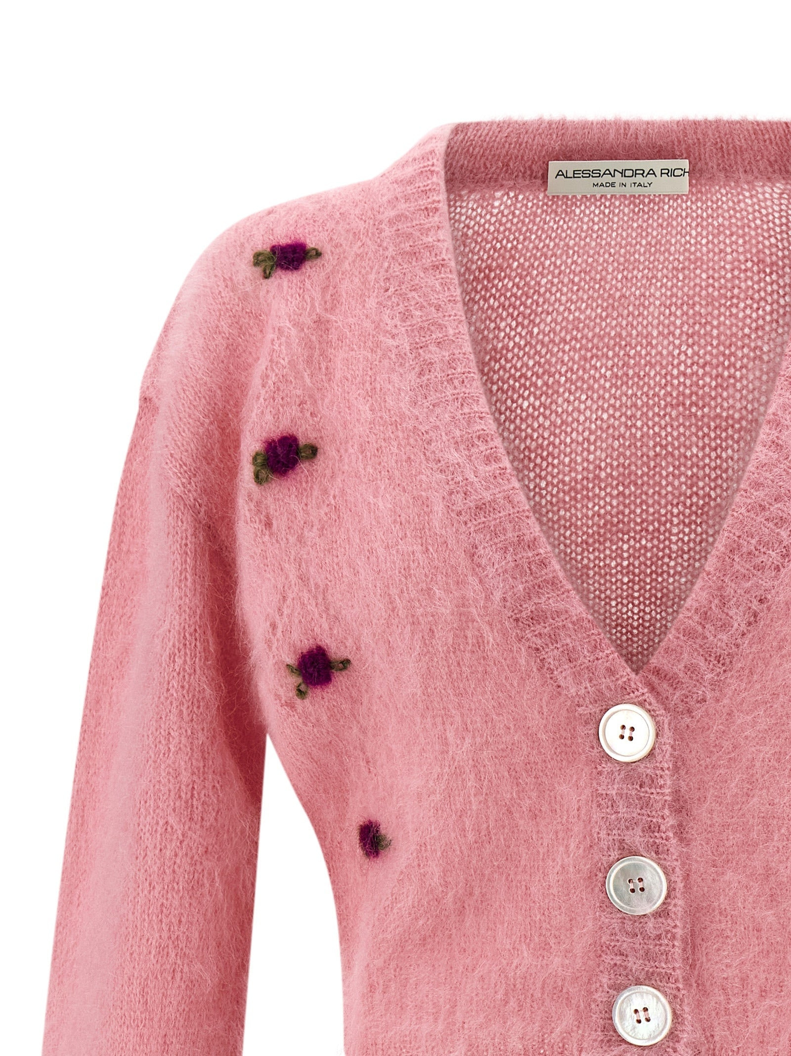 Alessandra Rich Women 'Carded Mohair' Cardigan - 3