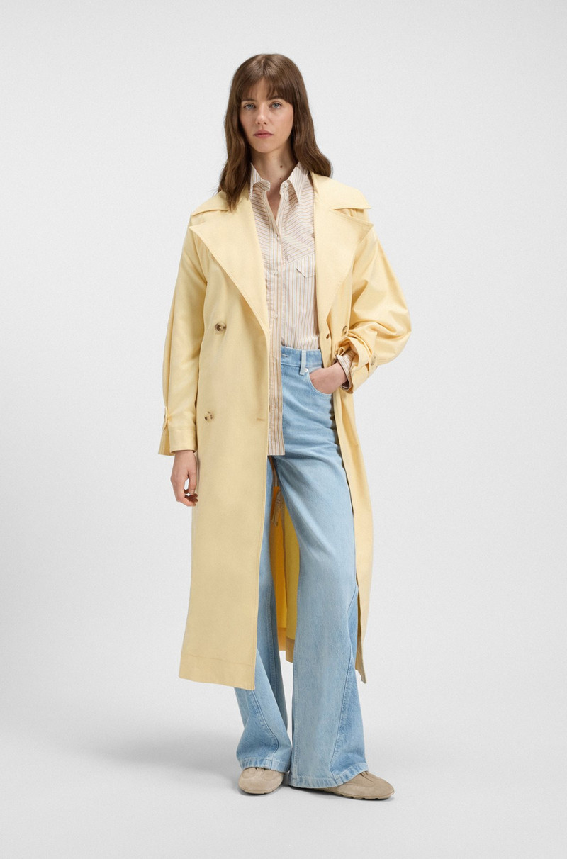 BOSS SUEDE TRAINERS WITH DOUBLE B MONOGRAM outlook