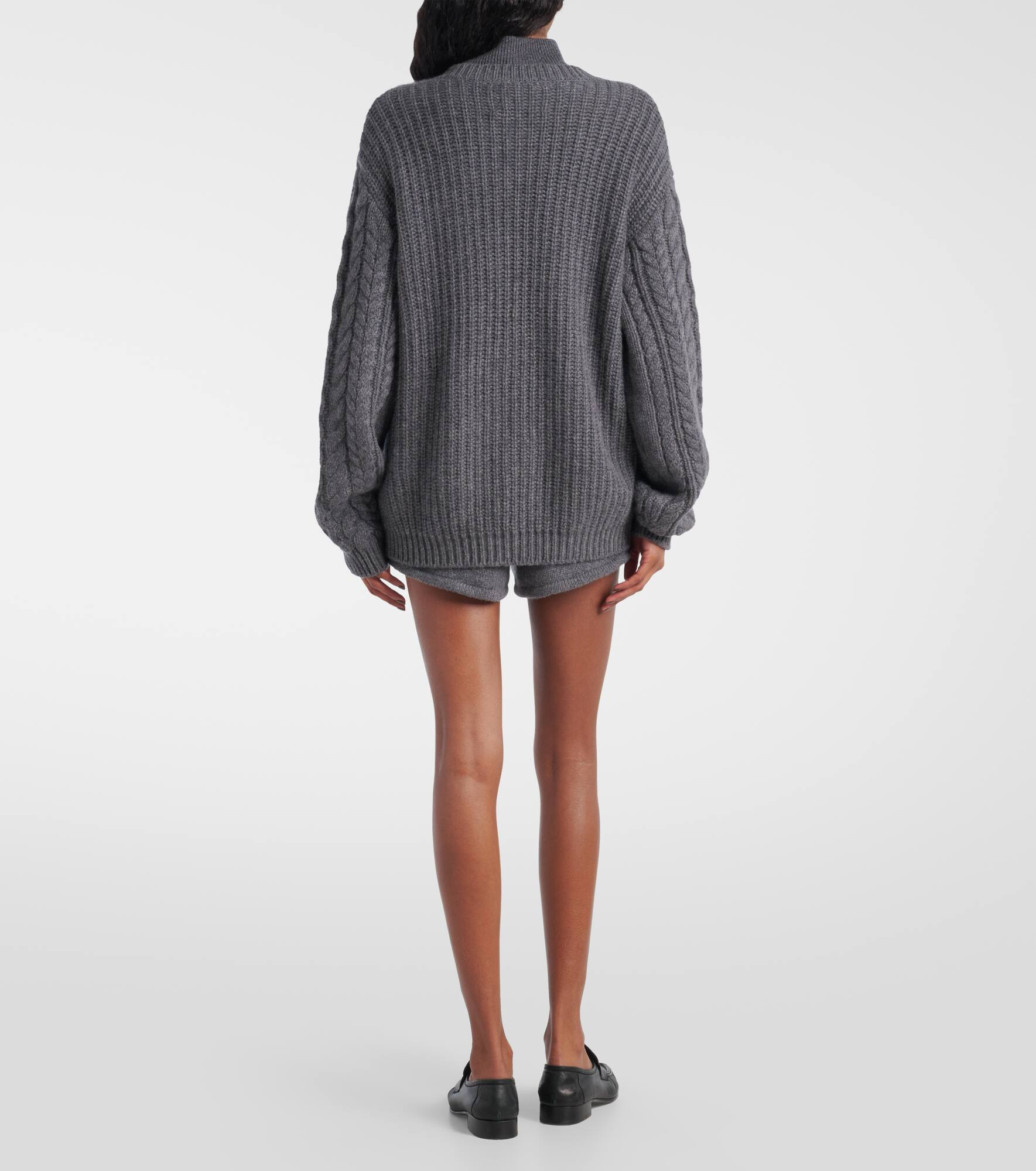 Ditte cable-knit cashmere cardigan - 3