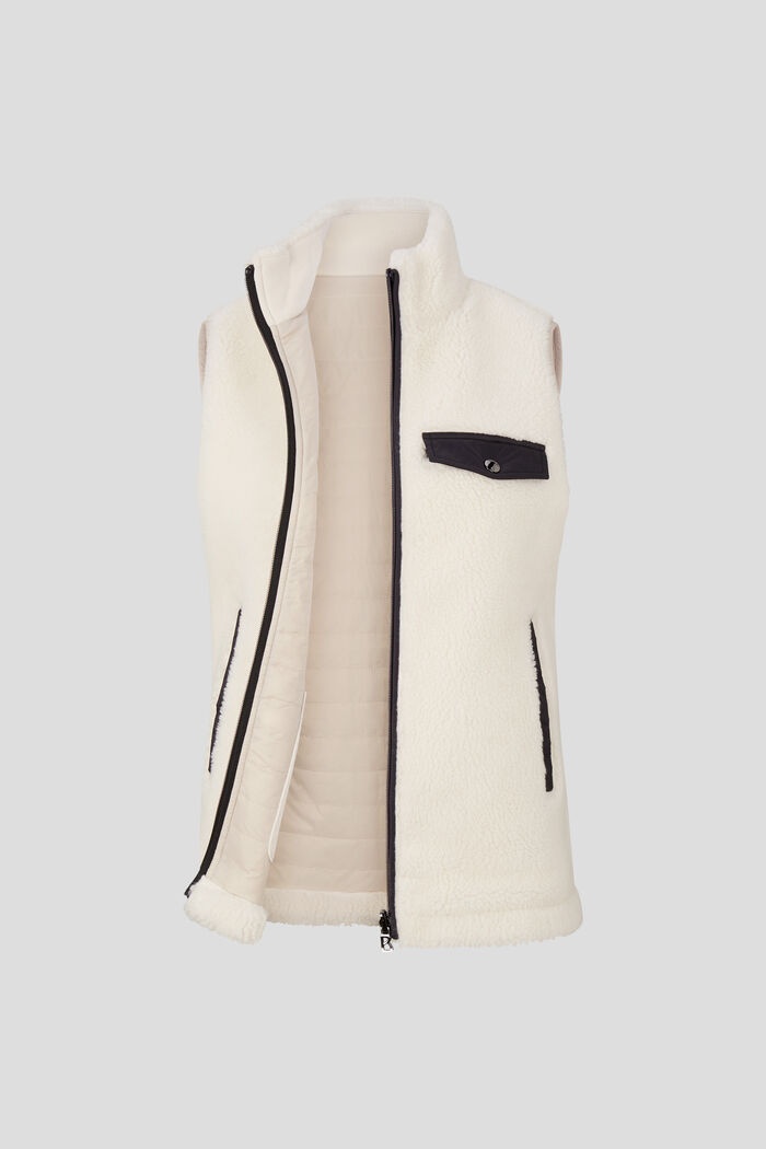 Hilla Reversible waistcoat in Off-white - 8