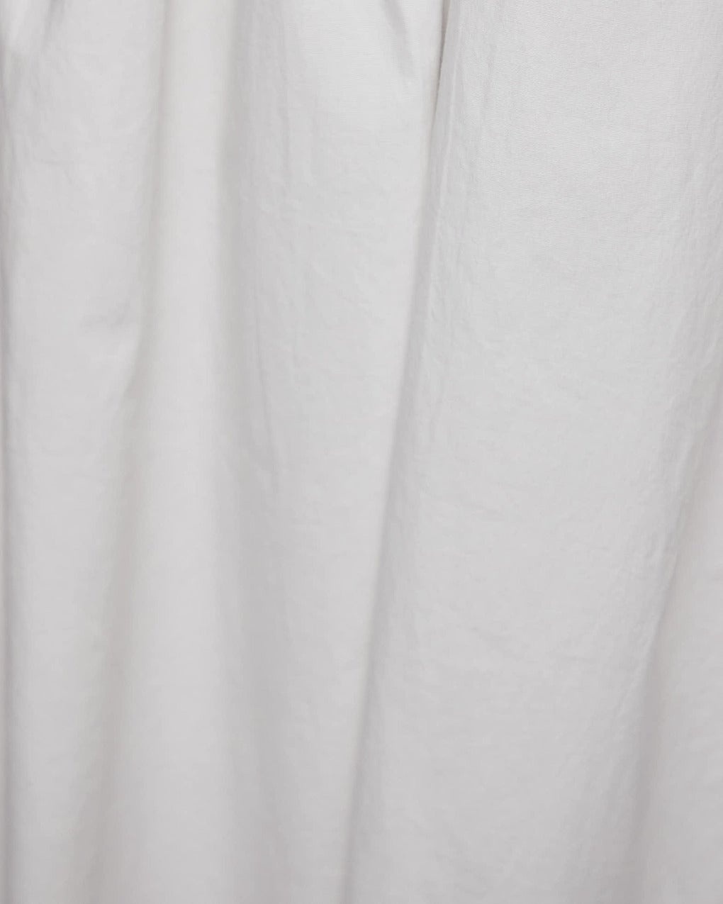 Dress Washed Stretch Cotton Strap Midi White - 6