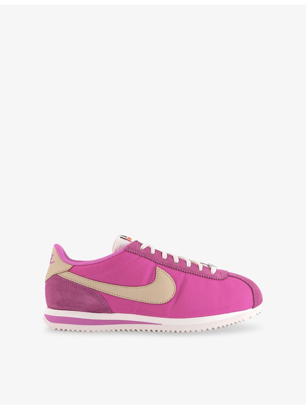 Cortez Woven and Suede Low-Top Trainers - 1