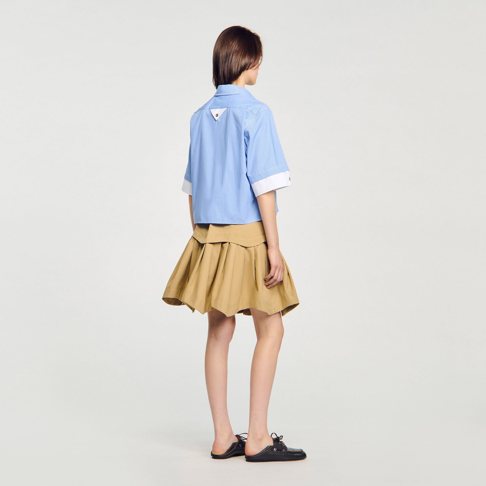 OVERSIZED CHECK SHIRT - 5