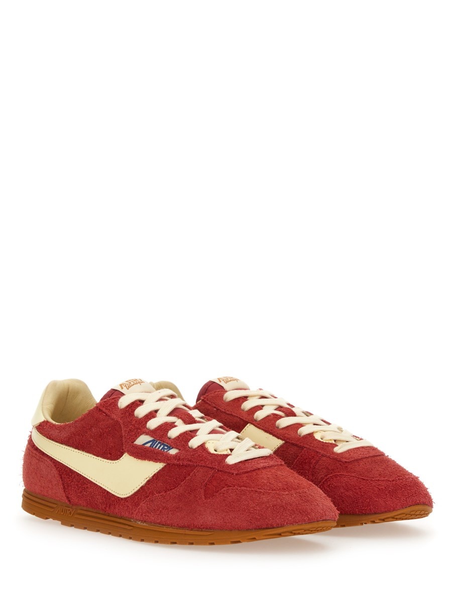 WINDSPIN SUEDE AND LEATHER SNEAKER - 2