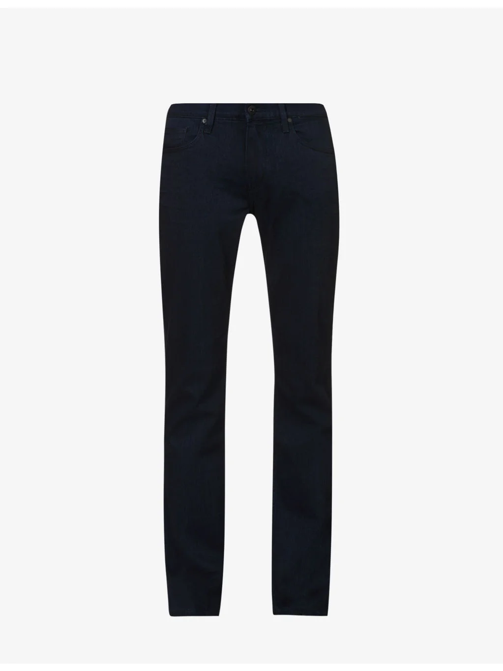 Normandie straight-leg mid-rise stretch-denim jeans - 1
