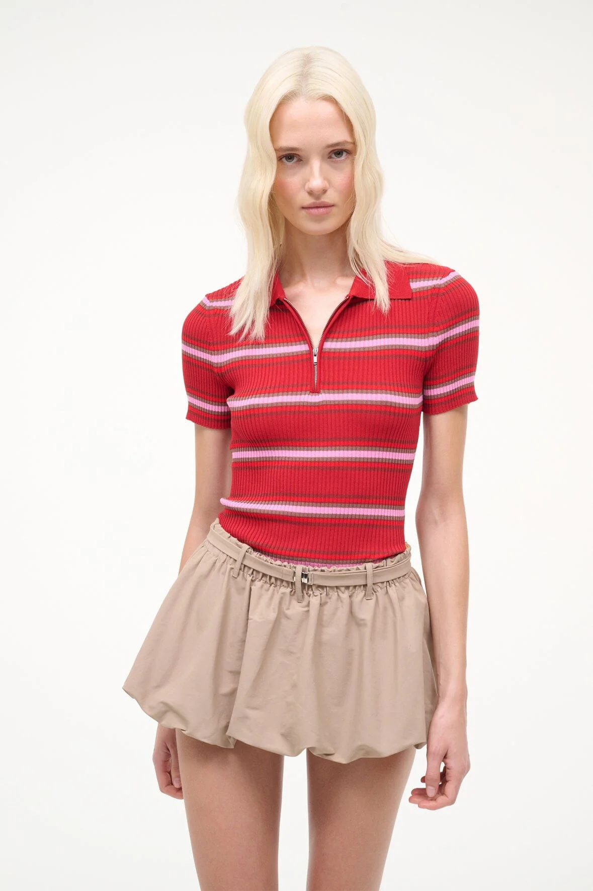 STAUD REN TOP DANA STRIPE - 1