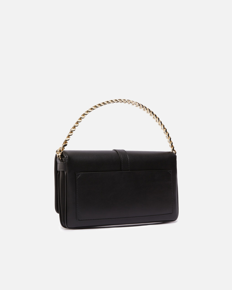 PINKO LEATHER SHOULDER BAG WITH CHAIN AND COMPARTMENTS PINKO GALLERIA outlook