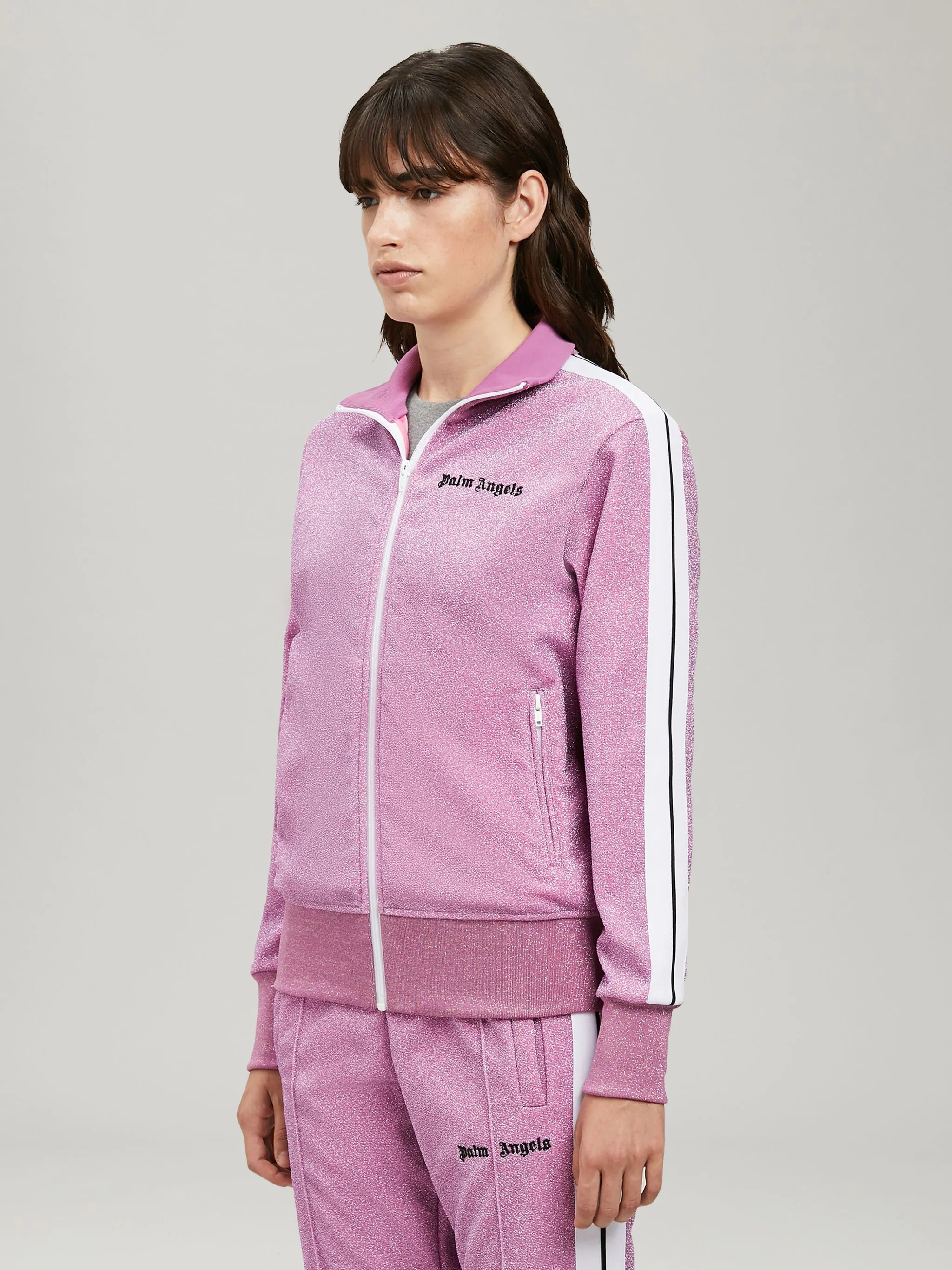 GLITTERED TRACK JACKET - 4