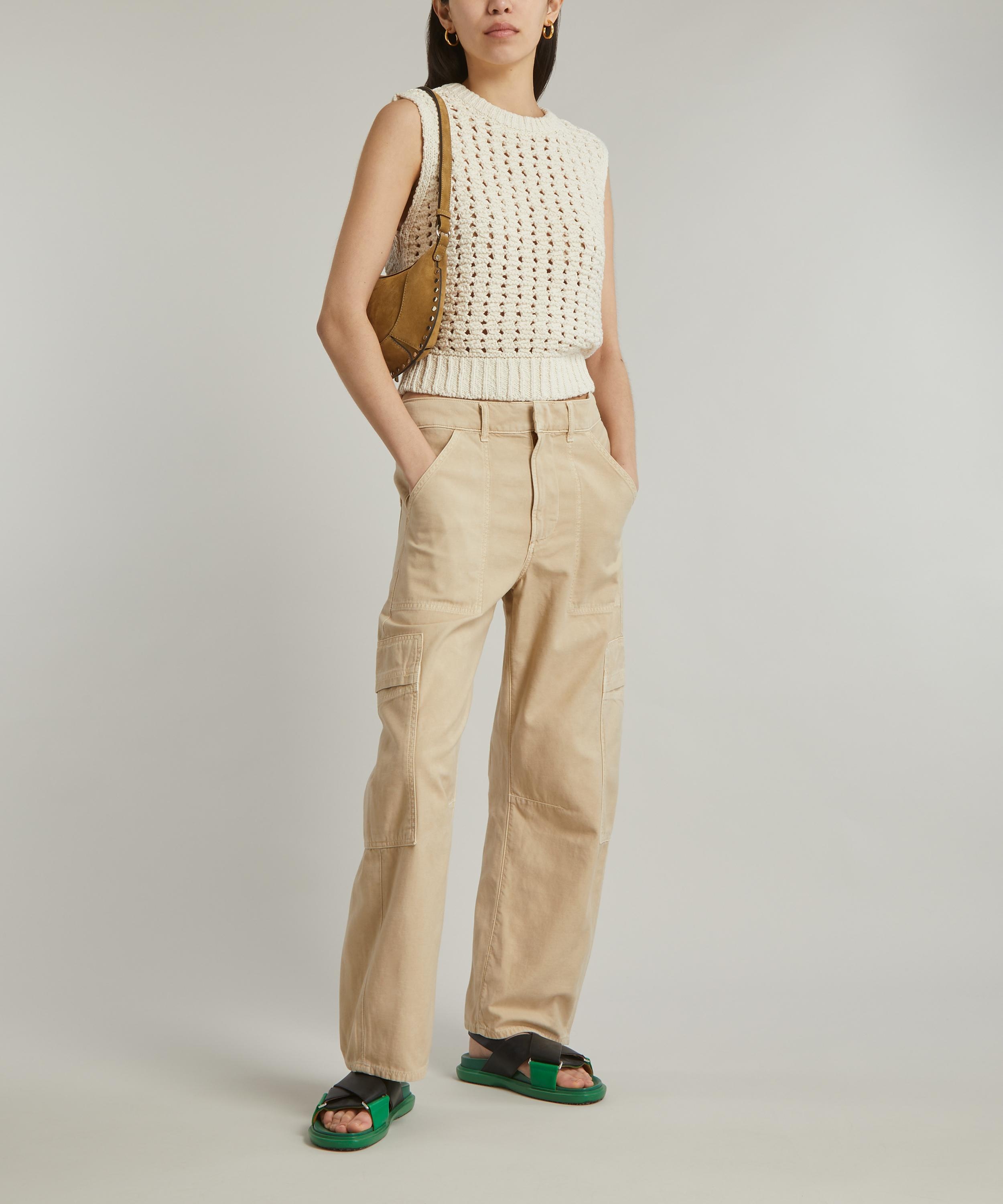 Marcelle Low Slung Cargo Trousers - 2