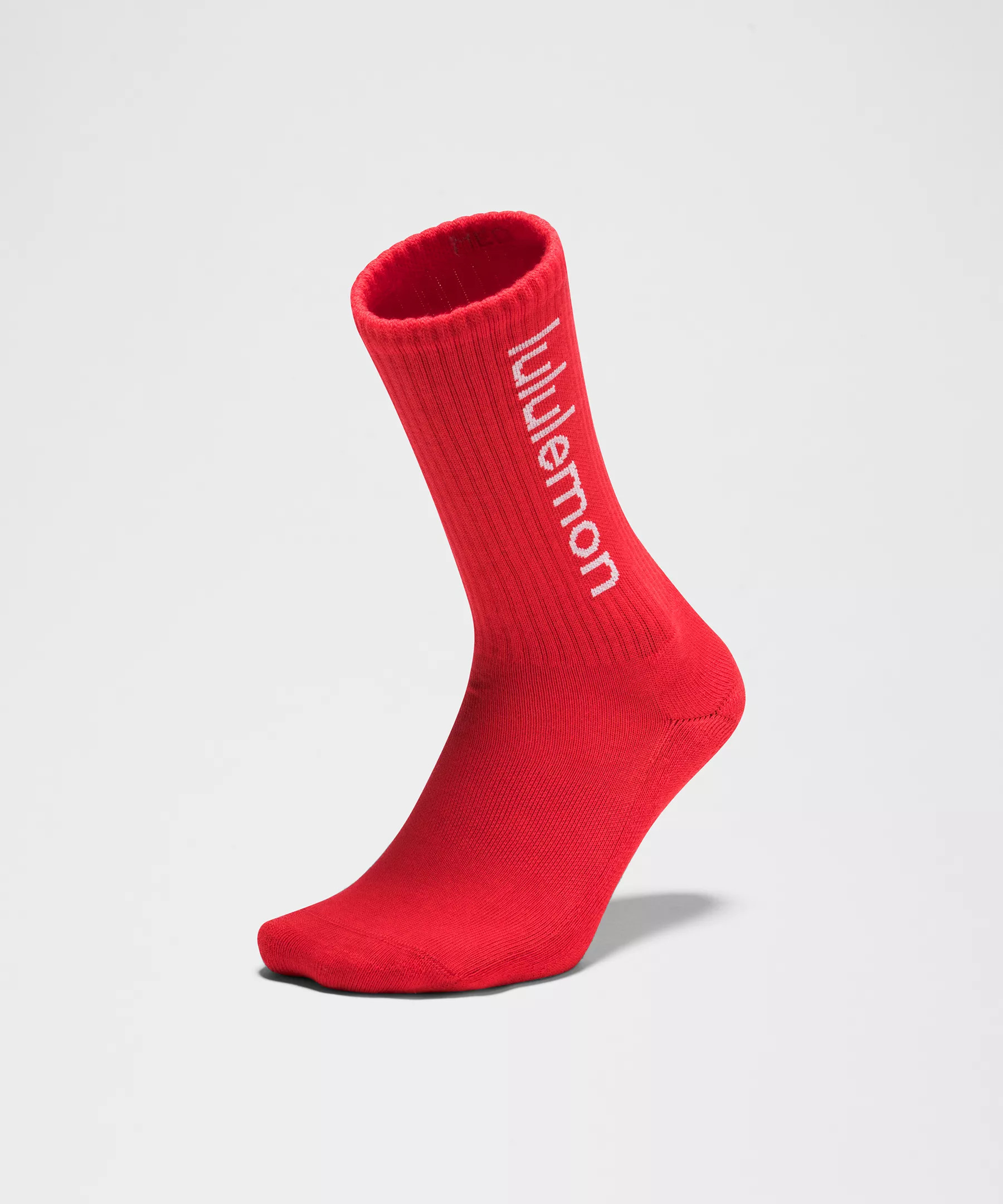 Unisex Daily Essential Crew Socks *Wordmark - 3