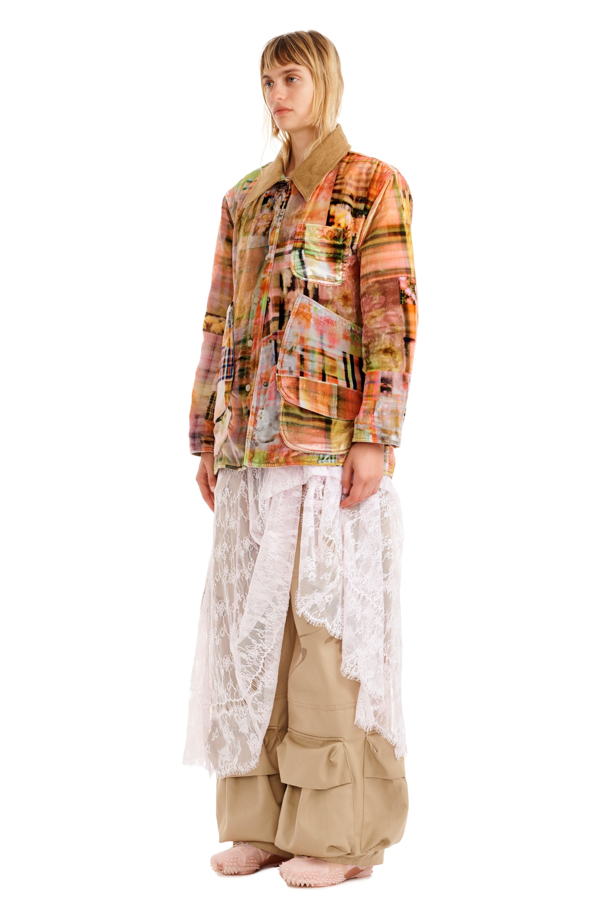 MULTI PLAID STABLE JACKET - 3