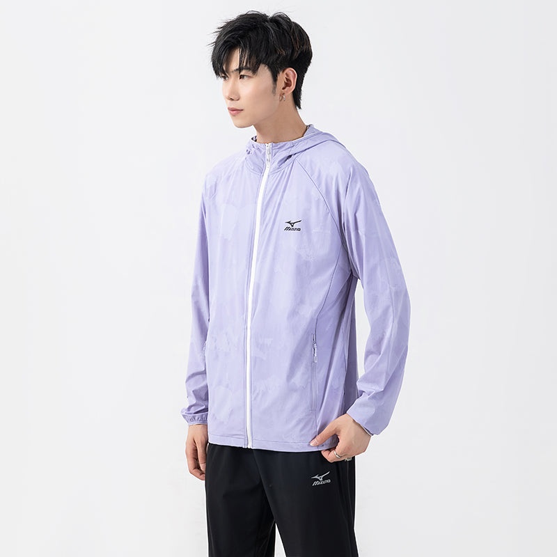 Mizuno UPF50+Logo Outdoor Jacket 'Purple' A2CE3126 - 6