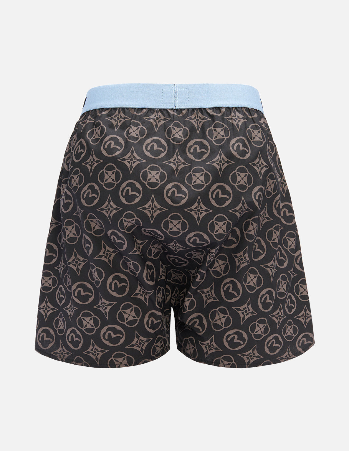 ALLOVER KAMON AND SEAGULL PRINT BOXER SHORTS - 2