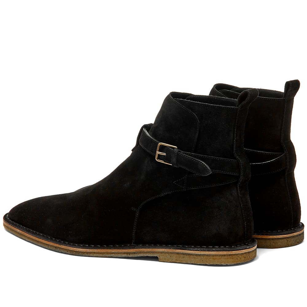 Saint Laurent Nino 10mm Suede Jodhpur Boot - 3