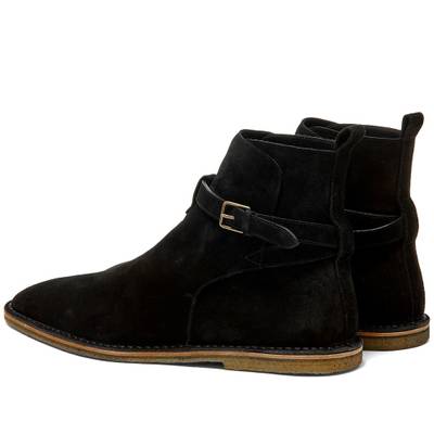 SAINT LAURENT Saint Laurent Nino 10mm Suede Jodhpur Boot outlook