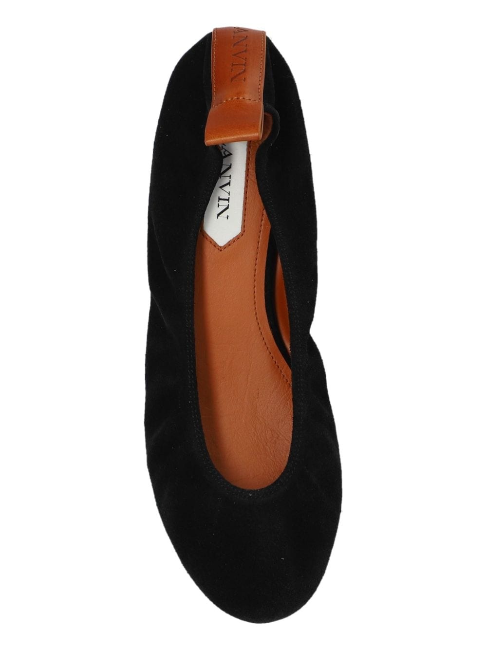 leather ballerina shoes - 6