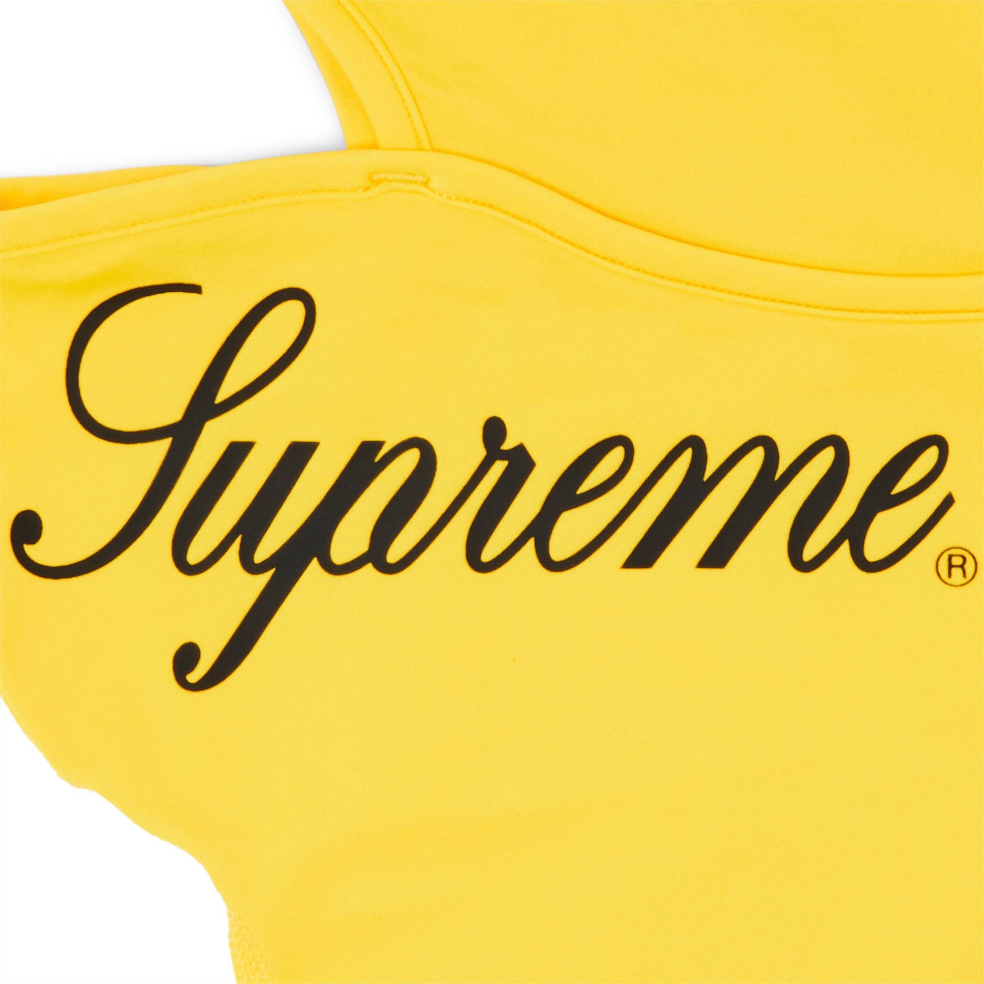 Supreme Script Lightweight Balaclava 'Yellow' - 3