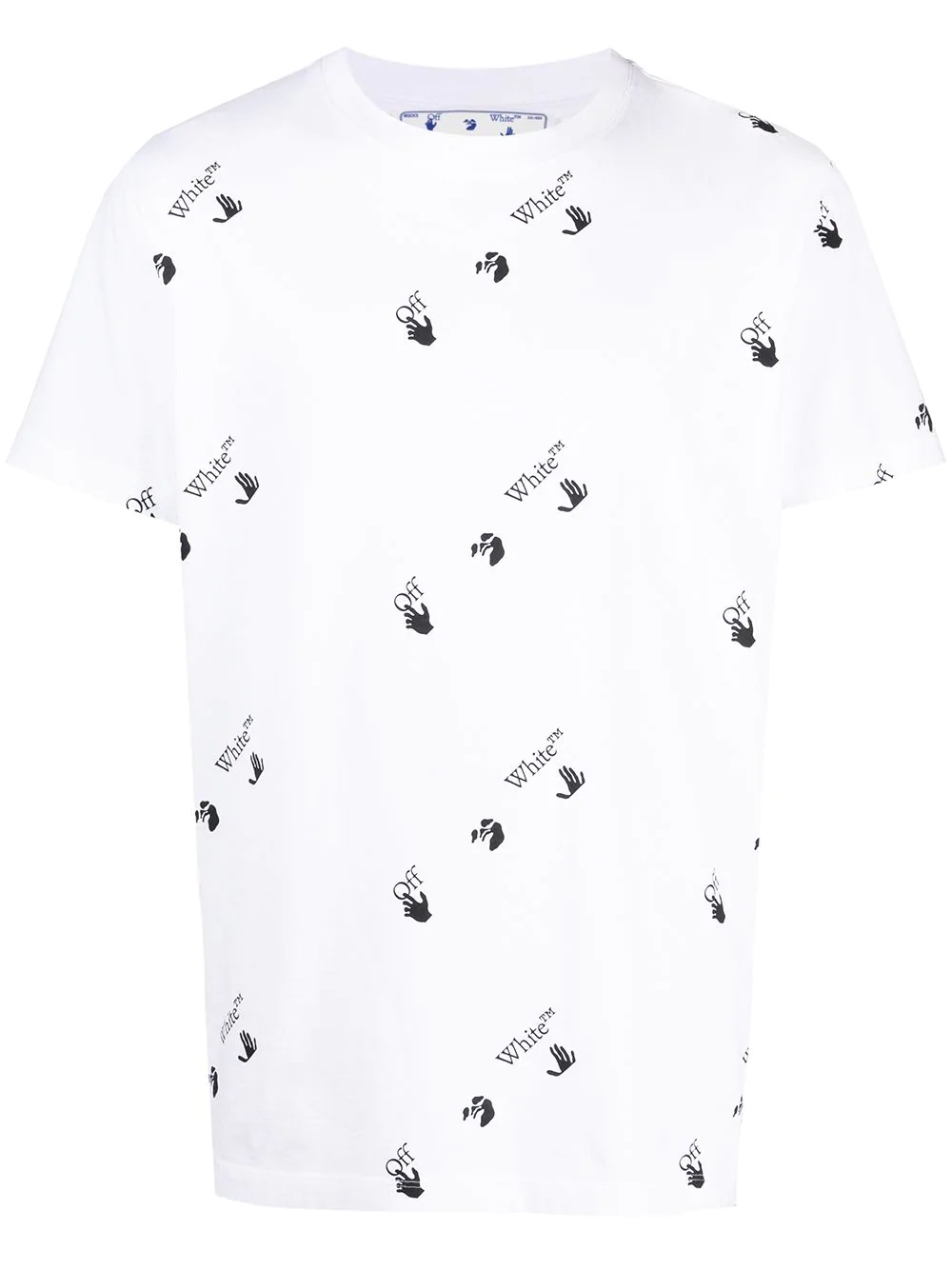 all-over logo-print T-shirt - 1