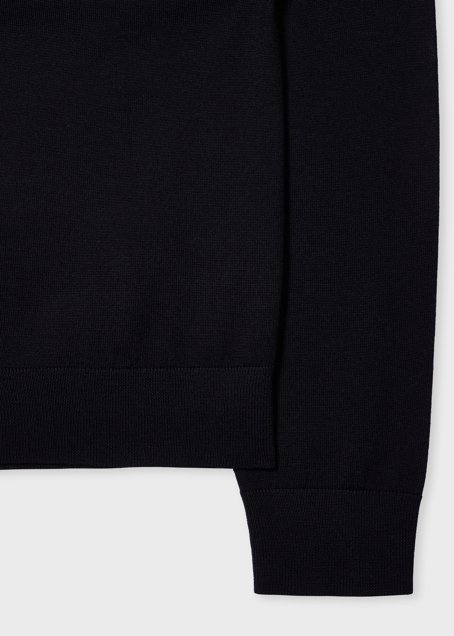 Navy 'Signature Stripe' Merino Wool Sweater - 2