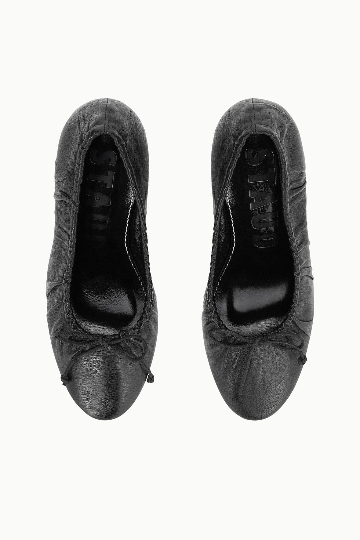 STAUD ALBA BALLET PUMP BLACK - 5